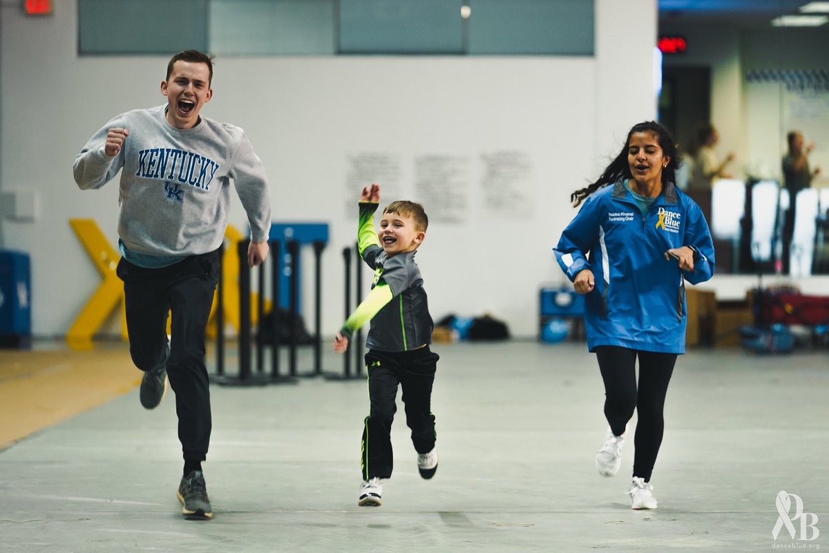Clarkapher's tweet photo. Running through DanceBlue like... #DB20 https://t.co/Bo3EeaL7iz