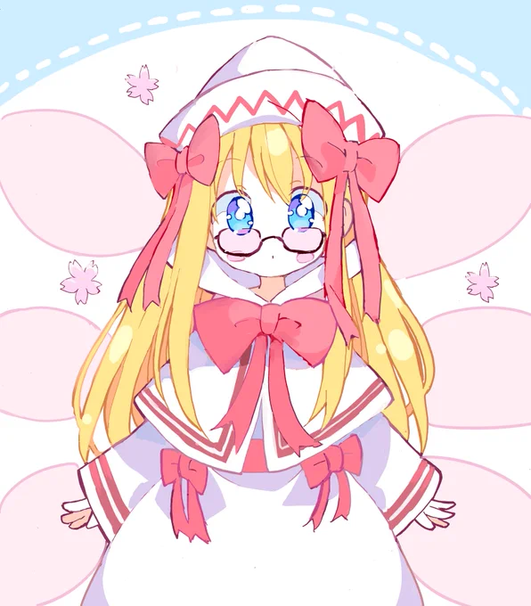 リリーホワイト(東方)
めがねっこ 