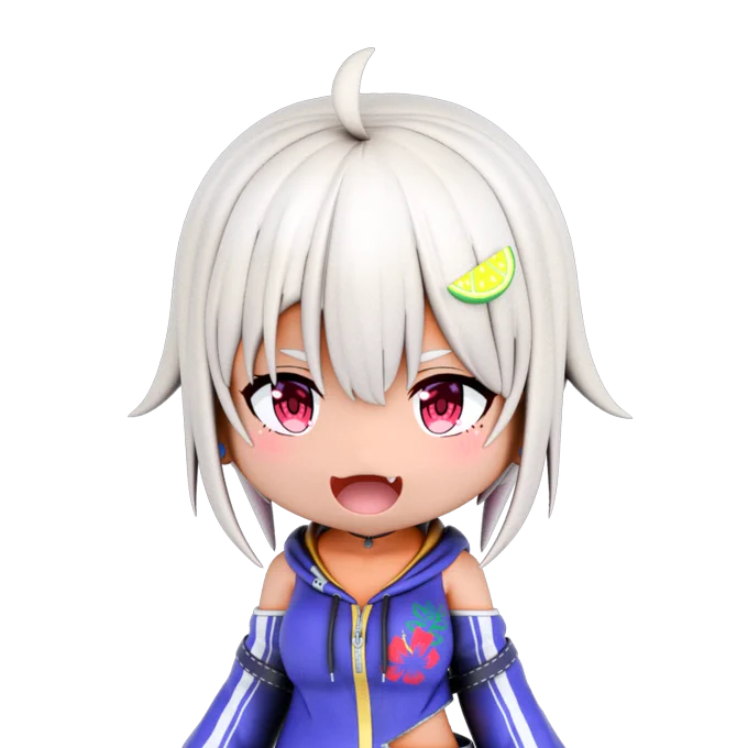 ?まりんちゃん? figure style 3DCG
#舞鈴クラフト 
