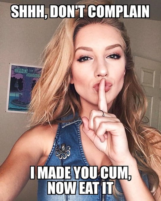 If you accidentally cum whilst locked in chastity you should be forced to lick up every drop like a good<a href="/tag/femdom"class="tags"><span>#femdom</span></a><a href="/tag/denial"class="tags"><span>#denial</span></a><a href="/tag/sissy"class="tags"><span>#sissy</span></a><a href="/tag/sph"class="tags"><span>#sph</span></a><a href="/tag/cei"class="tags"><span>#cei</span></a><a href="/tag/chastity"class="tags"><span>#chastity</span></a><a href="/tag/ruinedorgasm"class="tags"><span>#ruinedorgasm</span></a>