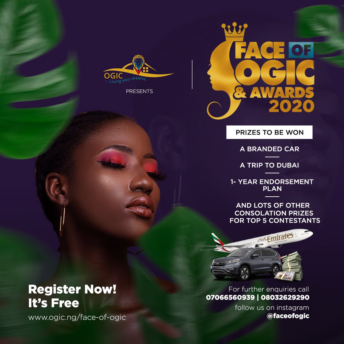faceofOGIC's tweet photo. The next big thing is here!! Are you beautiful, brainy and ebullient? This is for you. Visit the link in bio to register #faceofogic #SundayMorning #March1st https://t.co/WwSIPBy8NG