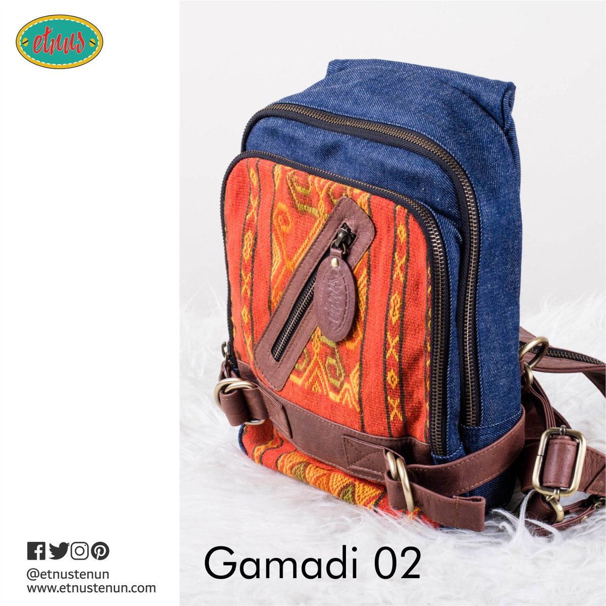It’s a kind of good balance of a backpack which switchable to a shoulder bag. Load more, casual more. 

#casualbag

#backpackforwoman

#casualbackpack

#casualstyle

#ethnicstyle

#denimbag

#tasetnik

#tasranselwanita

#giniginigoonline

etnustenun.com/woven-bags/gam…