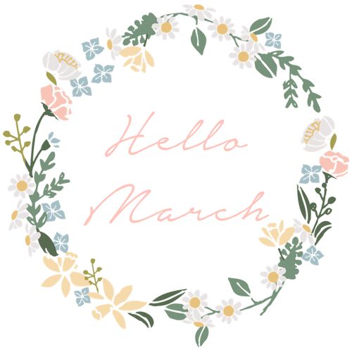 🌸💐 Hello March! Spring is in the air....✨