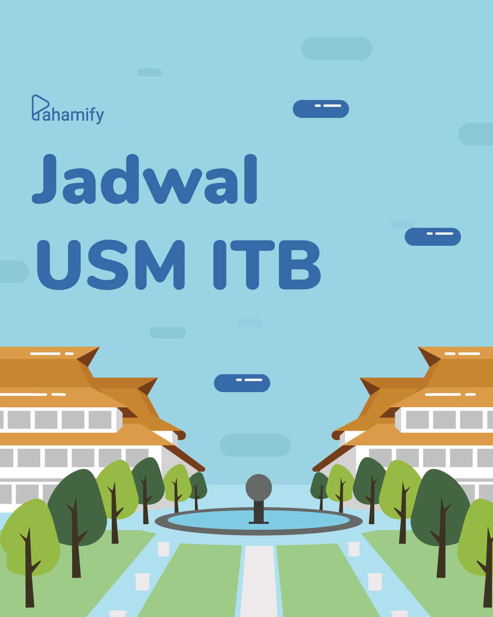 pahamify's tweet photo. Kamu yang berencana ingin ikut ujian mandirinya ITB, ada baiknya mencatat tanggal2 penting ini ya😁
.
Jangan lupa belajar dengan pahamify, dan ikuti juga tryout UTBK 7 nanti ya, semangat semoga kampus impianmu tercapai.amiin 🙏
.
#pahamify #temanpersiapankuliah #usmitb #utbk2020 https://t.co/rKVMnVTm6A