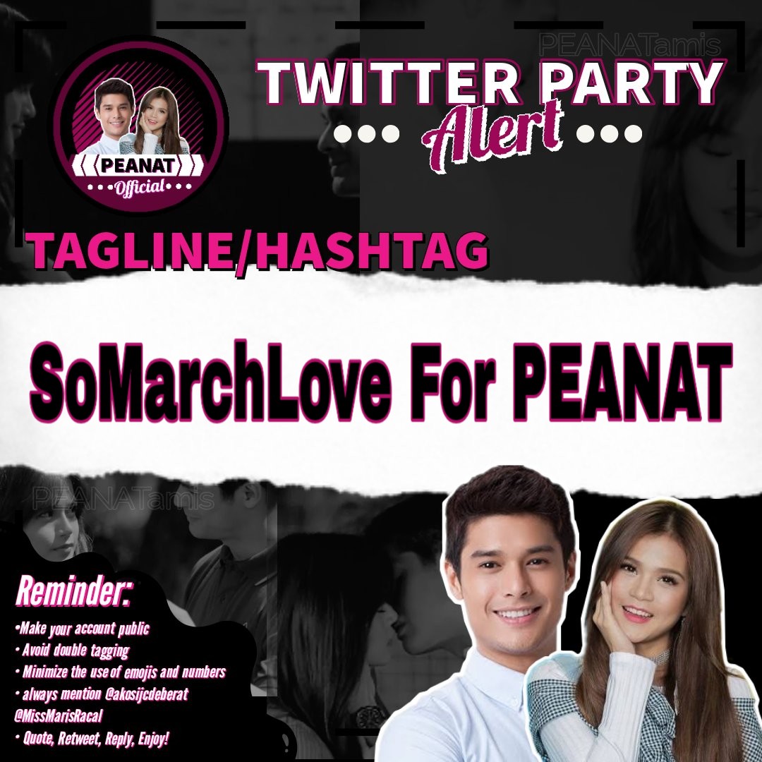 PeaNatOFC's tweet photo. TWITTER PARTY!

SoMarchLove For PEANAT
@MissMarisRacal @akosijcdeberat https://t.co/te6fMRPrCe
