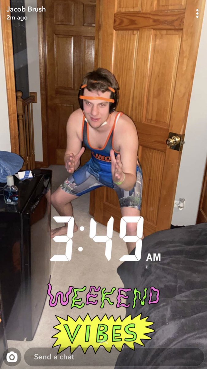 bradloeding1's tweet photo. Who trying to wrestle https://t.co/OpNFUB03yo