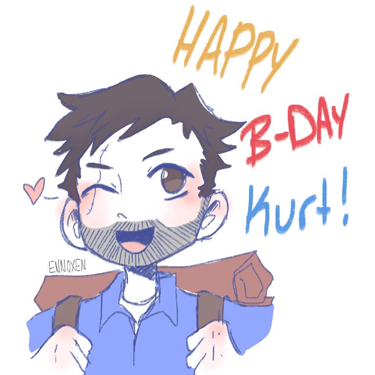 EnnkyEnn's tweet image. 🎉HAPPY BIRTHDAY KURT!!🎉
He’s the 2nd character I use a lot of!

#identityv #kurtfrank #identityvexplorer