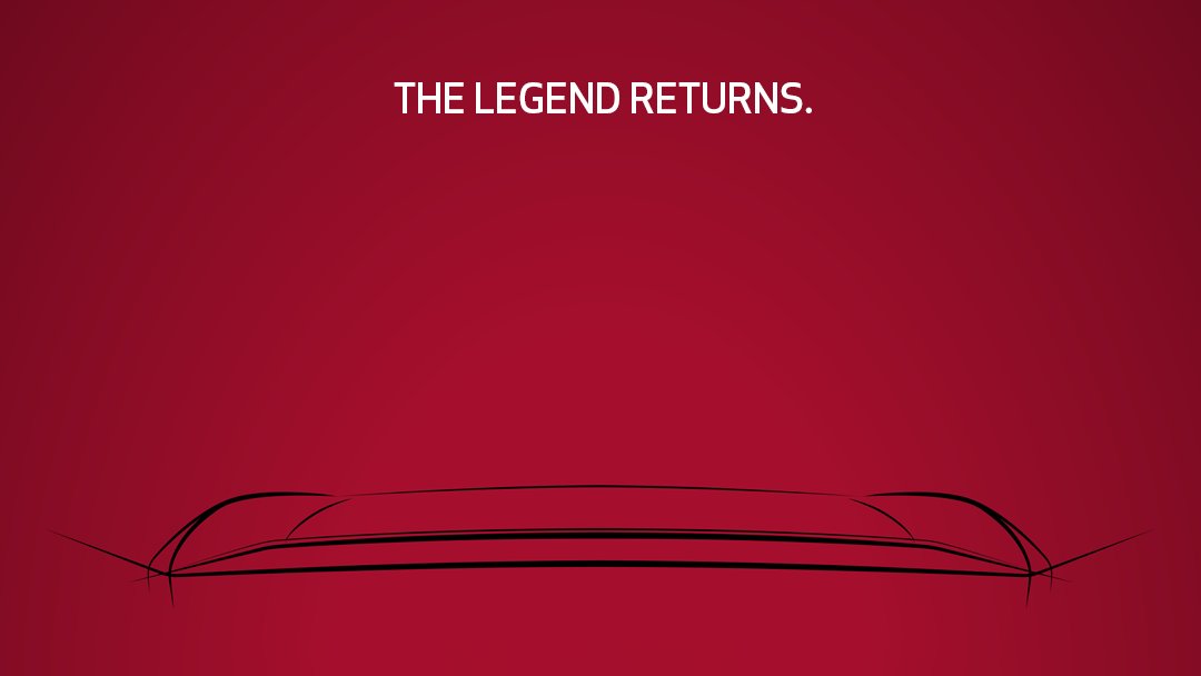 “The hood has been slightly lifted and is characterized by a clear cut to fit a more powerful engine.”​ #AlfaRomeo