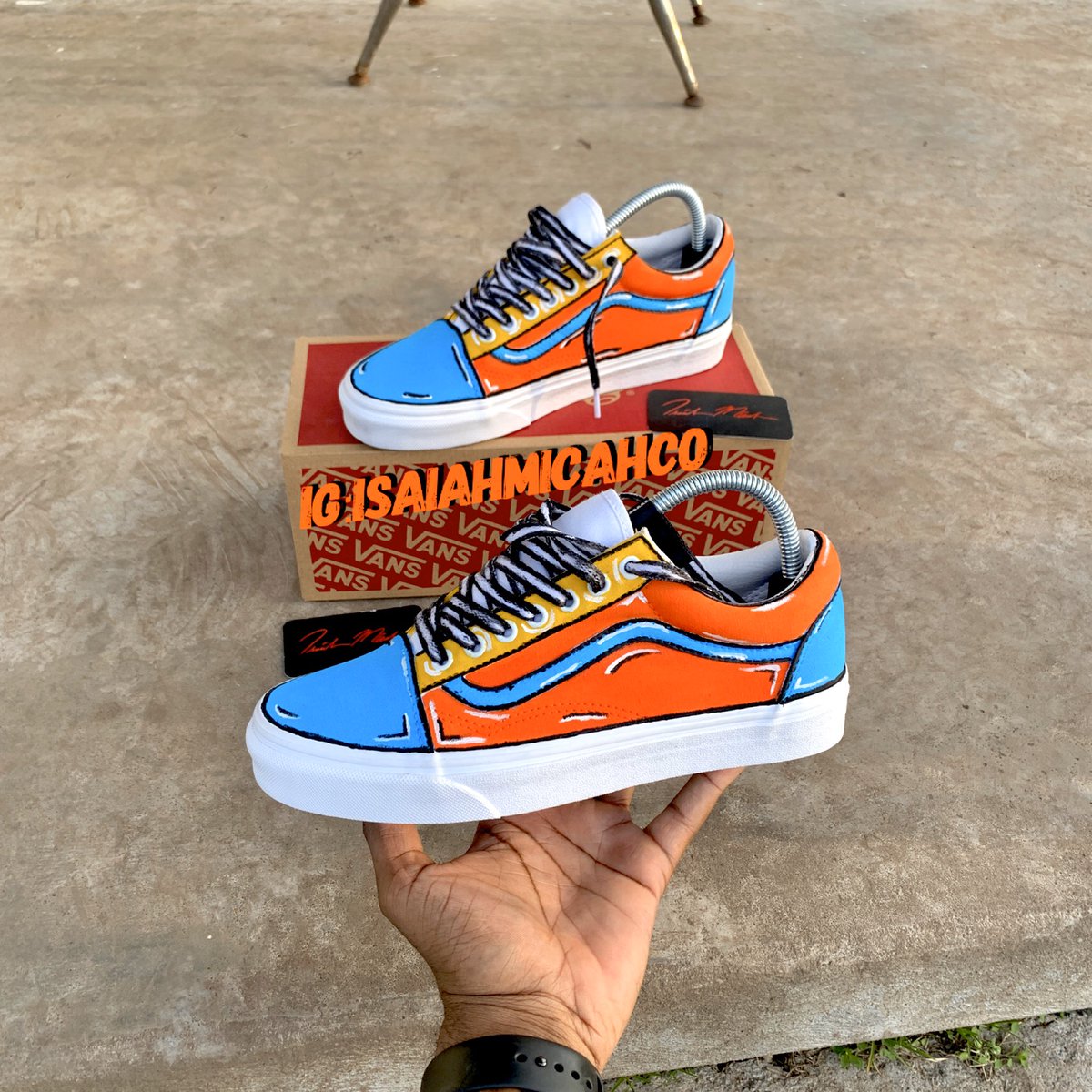 astroworld custom vans