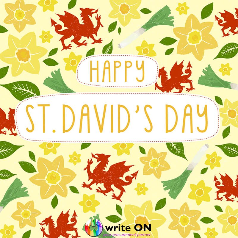 writeonltd's tweet photo. 🐉 Happy St. David’s Day! 🌼 
Enjoy the rest of your weekend. 

#StDavidsDay #SpringIsComing #newmonth #writeON https://t.co/fvoUAkCQ6C