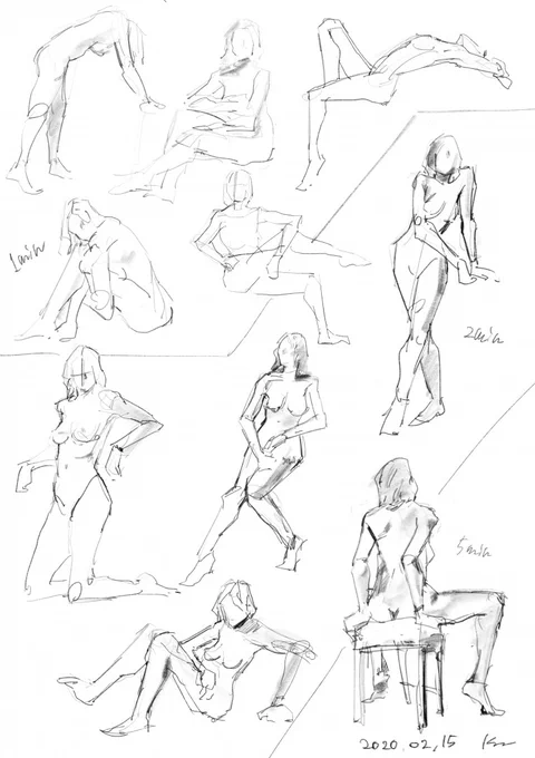 今月の #描きトレ のお題は【毎日クロッキーに挑戦しよう】です!
下記サイトの動画を見ながら、できる限り毎日、人物クロッキーをしてみましょう。
(#croquiscafe で検索すると、他の方の作品も見ることができます)

CROQUIS CAFE▶https://t.co/Z896CL1XzP 