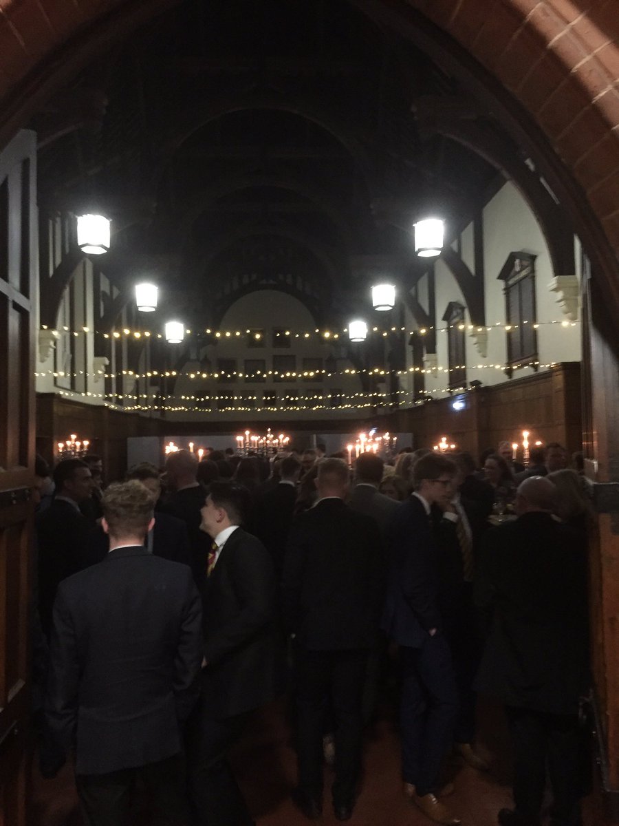 Worksop_Talbot's tweet photo. A fantastic evening last night at the Talbot Dinner 2020. Good food, great raffle prizes on offer and excellent musical entertainment. Tables this year were named after recent House Captains. More photos to follow ... @worksopcollege @WorksopHead #UTC 👑 https://t.co/Vcypf0GgXr