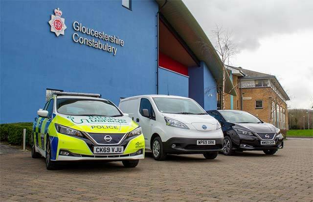 Gloucestershire Police are on a charge with 75 new Nissan EVs bit.ly/38ddD6b