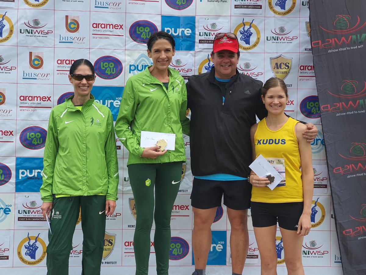 Nedbank_RC's tweet photo. Congratulations to #NedbankRC  #GreenDreamTeam athlete @chrizell_e on winning the @UNIWISPSA Marathon in a new PB of 2:50:51, showing superb form heading into this year's Comrades Marathon #MoreThanAClub
@BiogenSA @futurelifeza @nedbanksport @BESTERNICK https://t.co/ffnd6E3bZH