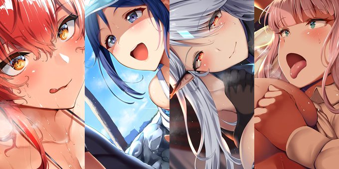 ズリサリス | Belko #pixiv https://t.co/OYyqrPg0A5

描き溜めズリ4枚まとめです。 