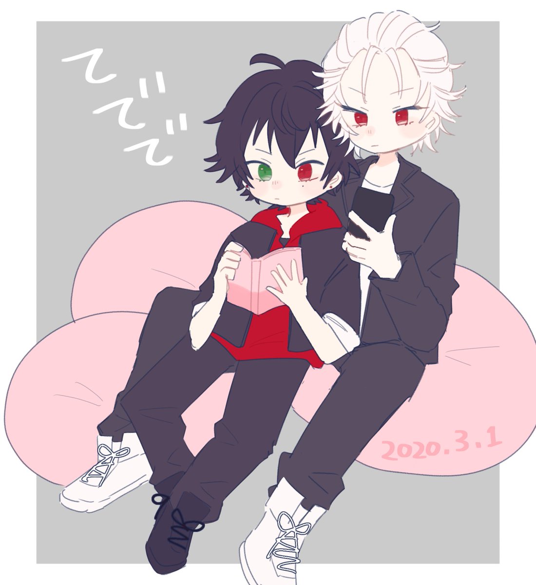 距離感おかしいサマイチがすき サマイチの日おめでとう ゆりな ｲﾁｬ東6あ3のイラスト