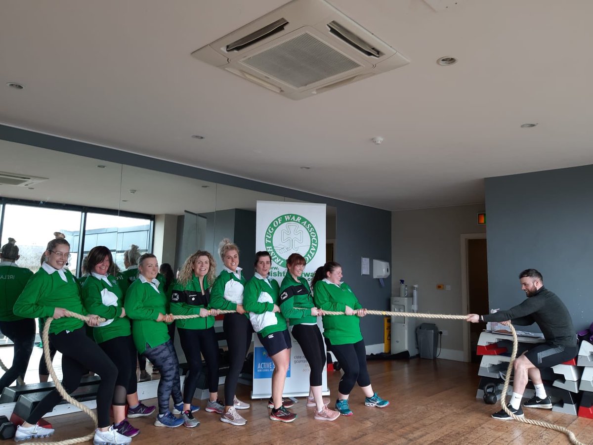 SchoolsTug's tweet photo. @IrishTug kicked off preparations for the outdoor season we had the first grout of women getting fitnesses test done round 2 next week @sportireland @20x20_ie @#WomenInSportIRE https://t.co/teC8YsJiQp