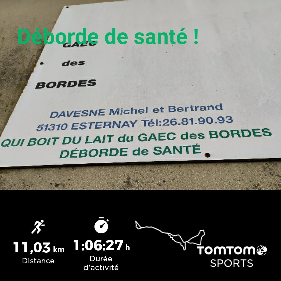 AntoineM08's tweet photo. #running au bon lait local des bordes ! Semaine 1 séance 4 1h EF sans forcer reco #podcast @le_nakan saison 2 qui s'annonce a tout casser 😇😉 et #93jours sur la diversité et pulsions chez les végé ! Nourriture,sport et santé  pour taper dedans pendant la prépa marathon saison 2 https://t.co/epJKaBlqpr