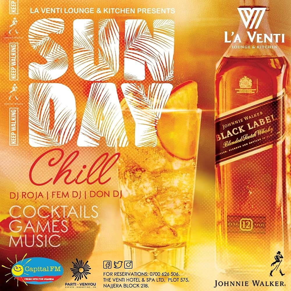 StuartAndRoja's tweet photo. #SundayChill will be happening tonight at #Laventi hosted by @DjRoja https://t.co/zbuVkUAaBB