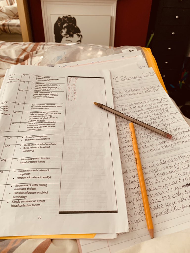 sheriDfarr's tweet photo. Early morning start by the kids (6.30am) so marking it is and maybe a little me time writing ✍️ 🤞 love Sunday mornings 🥰 #teacherlife #writerslife #sundaymood #family https://t.co/PuT5ShiWxV
