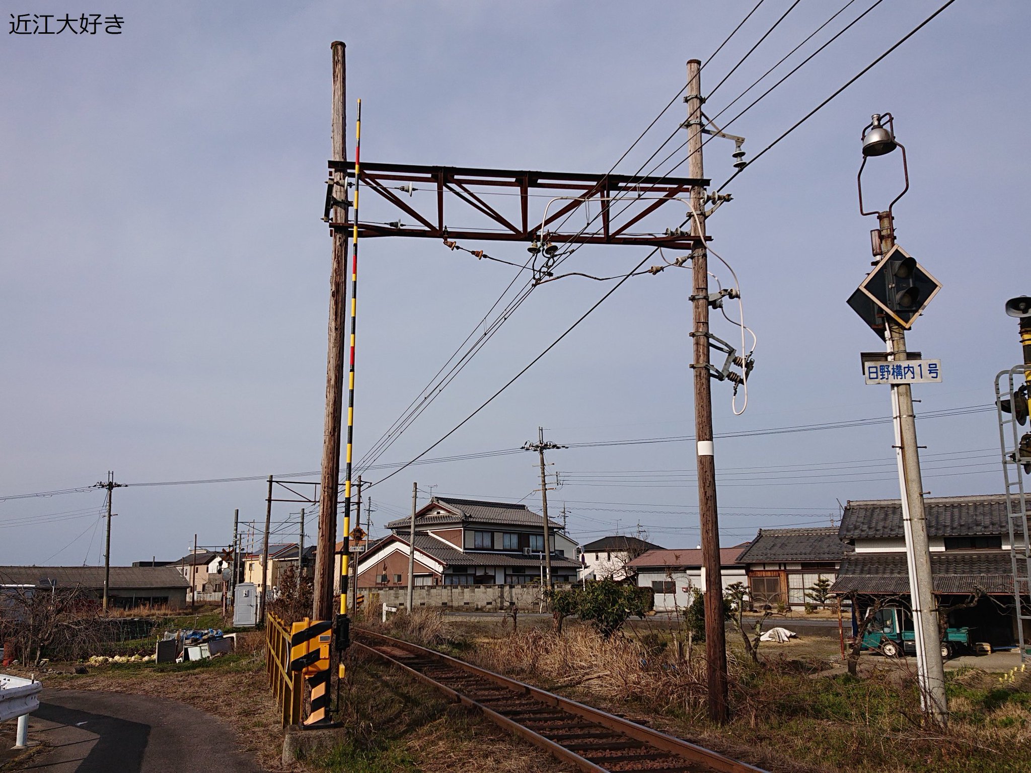 電車の架線 鉄道架線の観察