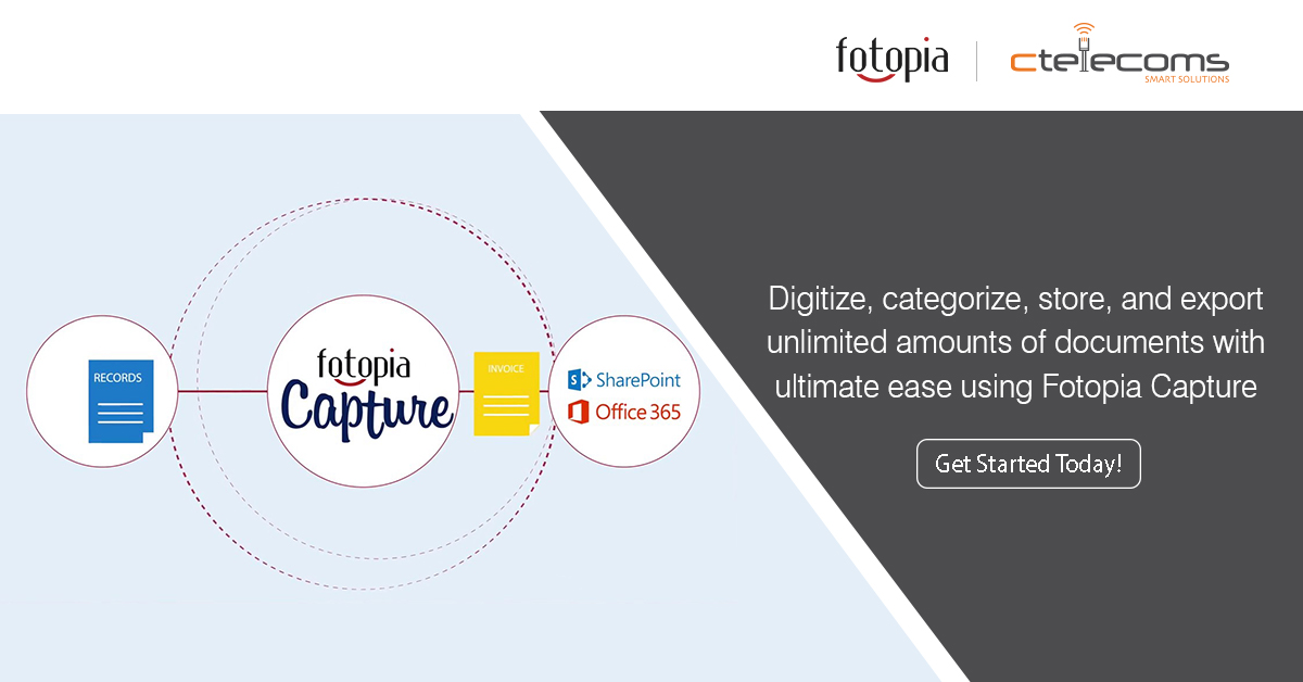 ctelecoms_ksa's tweet photo. #Digitize, categorize, store, and export unlimited amounts of any type of content with ultimate ease and total #security using Fotopia Capture: https://t.co/nhnT1j9QIL
#Fotoia #FotopiaCapture #DMS #DocumentManagementSolution #KSA https://t.co/xDDpK9G5RQ