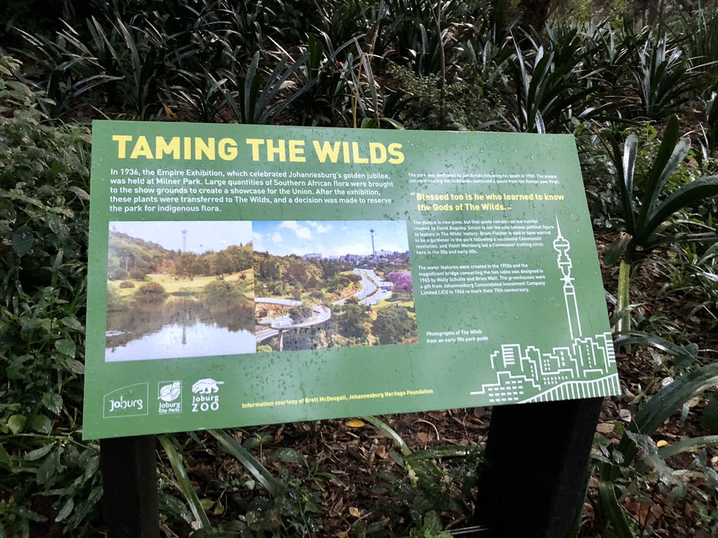 delaneyartist's tweet photo. New knowledge signs at The Wilds, Joburg. 

@JoburgParksZoo @MayorOfJoburg @CityofJoburgZA https://t.co/t9l0ignRbM