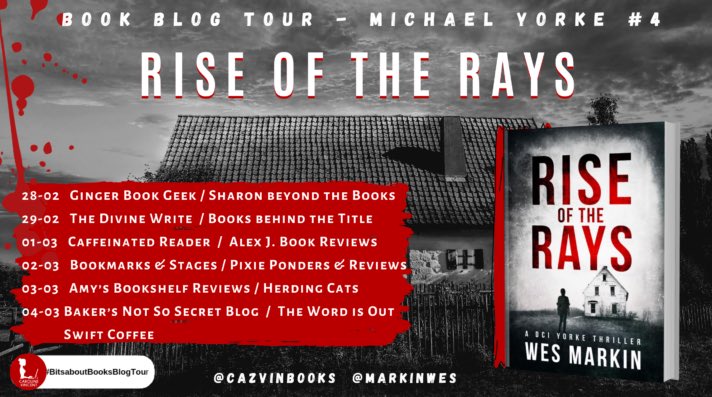 alexjbooks's tweet photo. #BlogTour #RiseOfTheRays @MarkinWes @CazVinBooks 👉 https://t.co/A5a1bcBUe9 #DCIYorke #BitsAboutBooks #BookReview https://t.co/iTFpQs7w7N