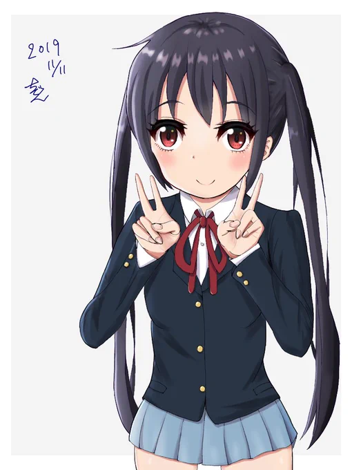 あずにゃん描くの日に日に上手くなってる気がする(?) 