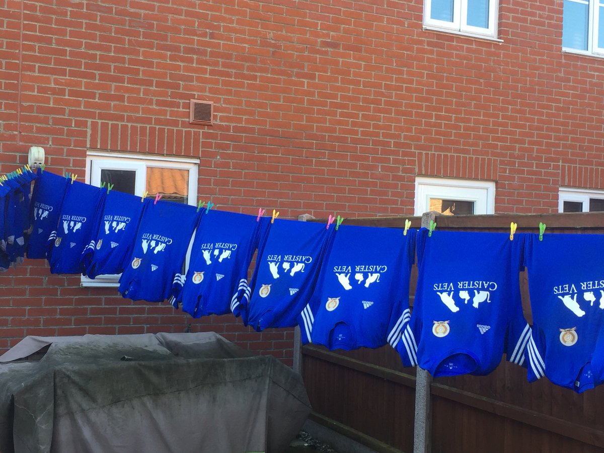 caisterfc1's tweet photo. Morning shoutout to all grassroots volunteers, without you clubs would survive #KitWash https://t.co/9tW59JXoC6