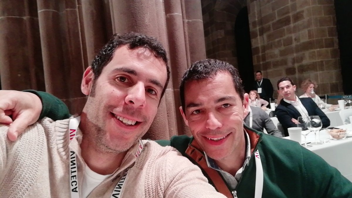 PedroRegaliz's tweet photo. Empezamos el 13 Premio de Cata por Parejas de @vilaviniteca https://t.co/gkal9QUkC6