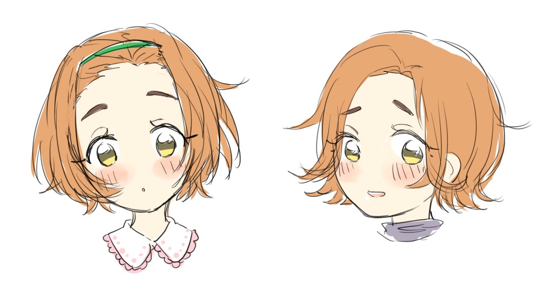 龍崎薫 「#龍崎薫ヘアアレンジ部 流行れ ボブの可能性を信じろ 」|すずしのイラスト