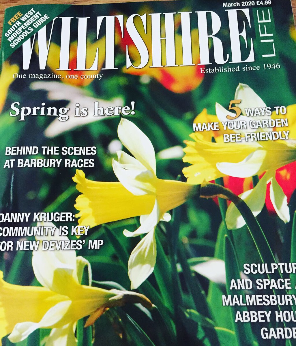 TheWhiteparish's tweet photo. Check us Out in The March Edition of @WiltshireLife With One of @MTomkinsonChef  Favourite Spring Dishes...... #SpringIsHere #Wiltshire #daffodils #GoodFood #Recipe #NewForest #Delicious @VisitWiltshire @VisitSalisbury_ https://t.co/zVrFlf0OXK