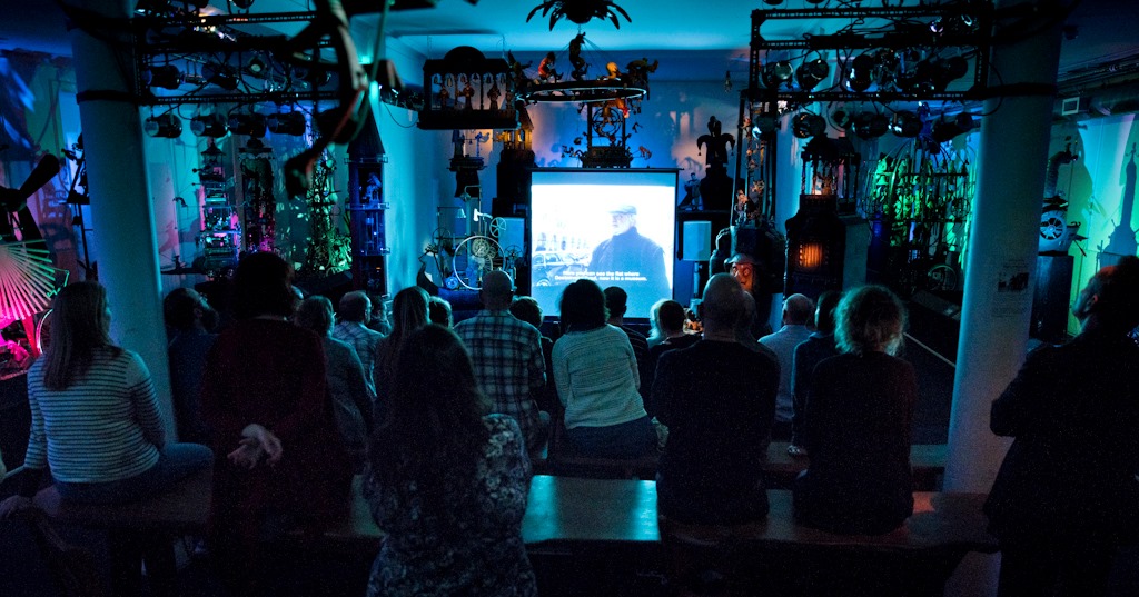 Such a great Sharmanka screening of #RadicalHomeCinema last Sept. Happy anniversary to them. Eccentric kinematics 'inappropriate' in USSR celebrate 25 years in #Glasgow thenational.scot/news/18270568.… via <a href="/ScotNational/">The National</a> @nadine_mcbay