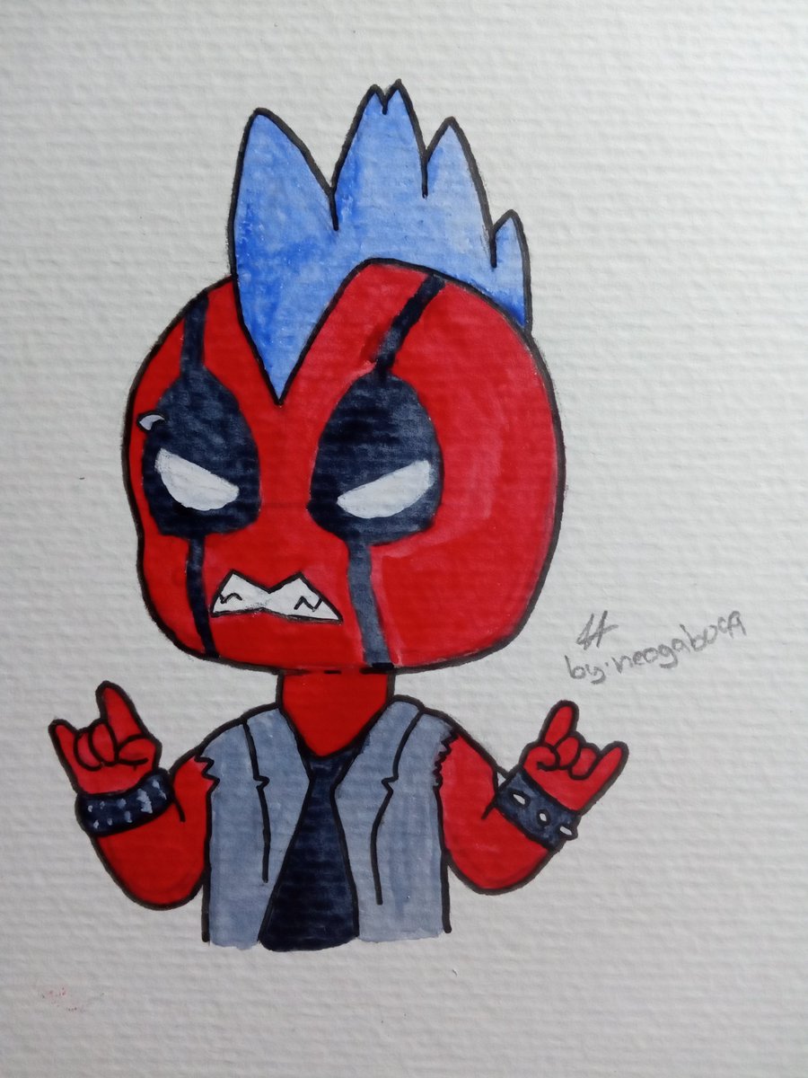 neogabu99's tweet photo. Lo amo >w<
#dibujo #dibujos #drawing #drawings #acuarelas #deadpool #deadpoolchibi https://t.co/p6ZGigppti