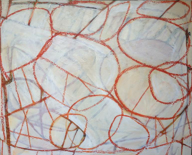 outermost Painting by Susanne Sandmeyer - Oil on Canvas