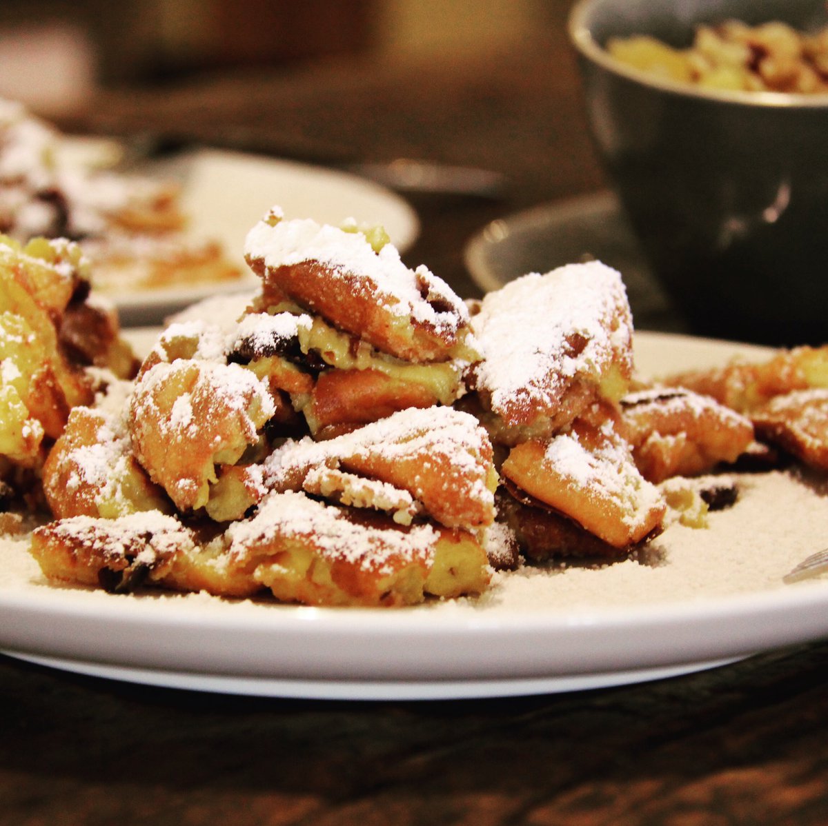 Ein Kaiserschmarrn geht immer, vor allem wenn er mit besten Zutaten gemacht ist! Wir verwenden nur beste Produkte aus der Region. #greenpearls #nachhaltig