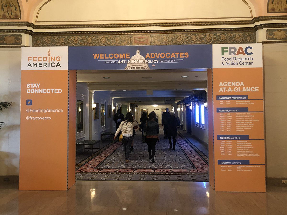FoodDepository's tweet photo. We’re here at #hungerpc20! The Food Depository is joining food banks from across the country in D.C. to learn about the latest in anti-hunger policy & how to best support our neighbors in need @FeedingAmerica @fractweets https://t.co/QjOk2YnH4D