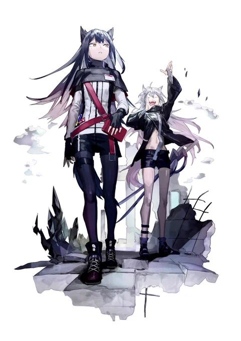 テキサス&ラップランド 双狼

#アークナイツ
 #明日方舟
 #Arknights #双狼组 