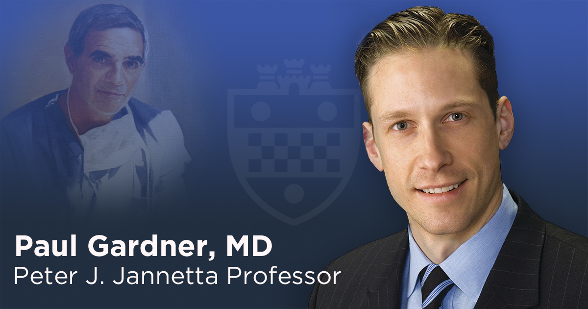 Congratulations to Paul Gardner—neurosurgical director of the @UPMC Center for Cranial Base Surgery—for his appointment as Peter J. Jannetta Endowed Chair in Neurosurgery at the University of Pittsburgh. @PittTweet @SkullBaseDocs bit.ly/2Twxyre