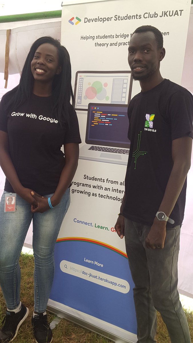 AgroManna's tweet photo. Meet Eunice from Google Kenya.
Google supports developer students in JKUAT.
We got a chance to chat.
Great things are coming.
#AgroManna
#TechExpo10 https://t.co/48R4S93d0y
