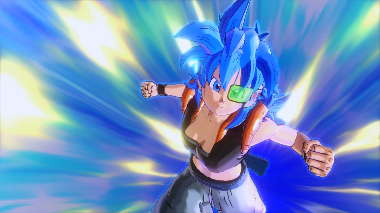 碧優 Skyline Frm Ar Twitter Nintendoswitch ドラゴンボールゼノバース2 ゼノバース2 アオユウの ゼノバース2撮影所 ソラにゴジータの服を着てもらったその2