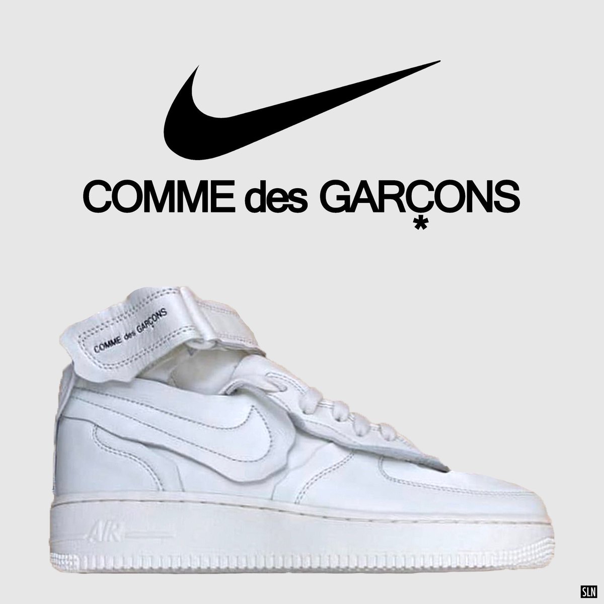 nike af1 comme des garcons supreme