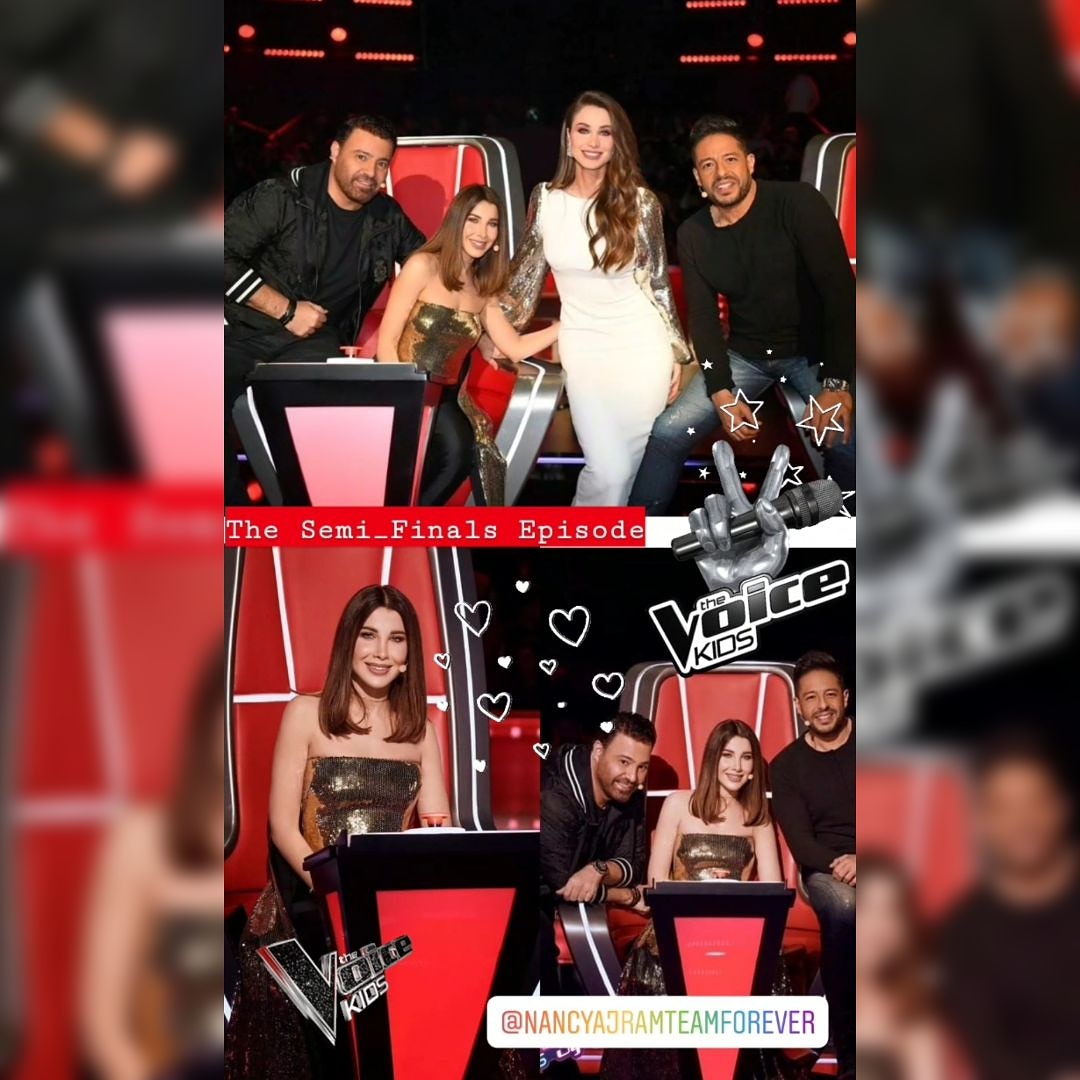 Teamnancyajram4's tweet photo. From yesterdays The Semi_Finals Episode of #Thevoicekids #MBCTheVoiceKids from yesterdays Episode #TeamNancyโค๐จ๐คโ #JudgeNancy #caochNancy #NancyAjram #Hamaki #Assielhellani #ALBIYAALBI
@MBCTheVoiceKids @annabella_hilal @NancyAjram @Hamaki @assihallani @NancyALovers https://t.co/EaXuR851Zt