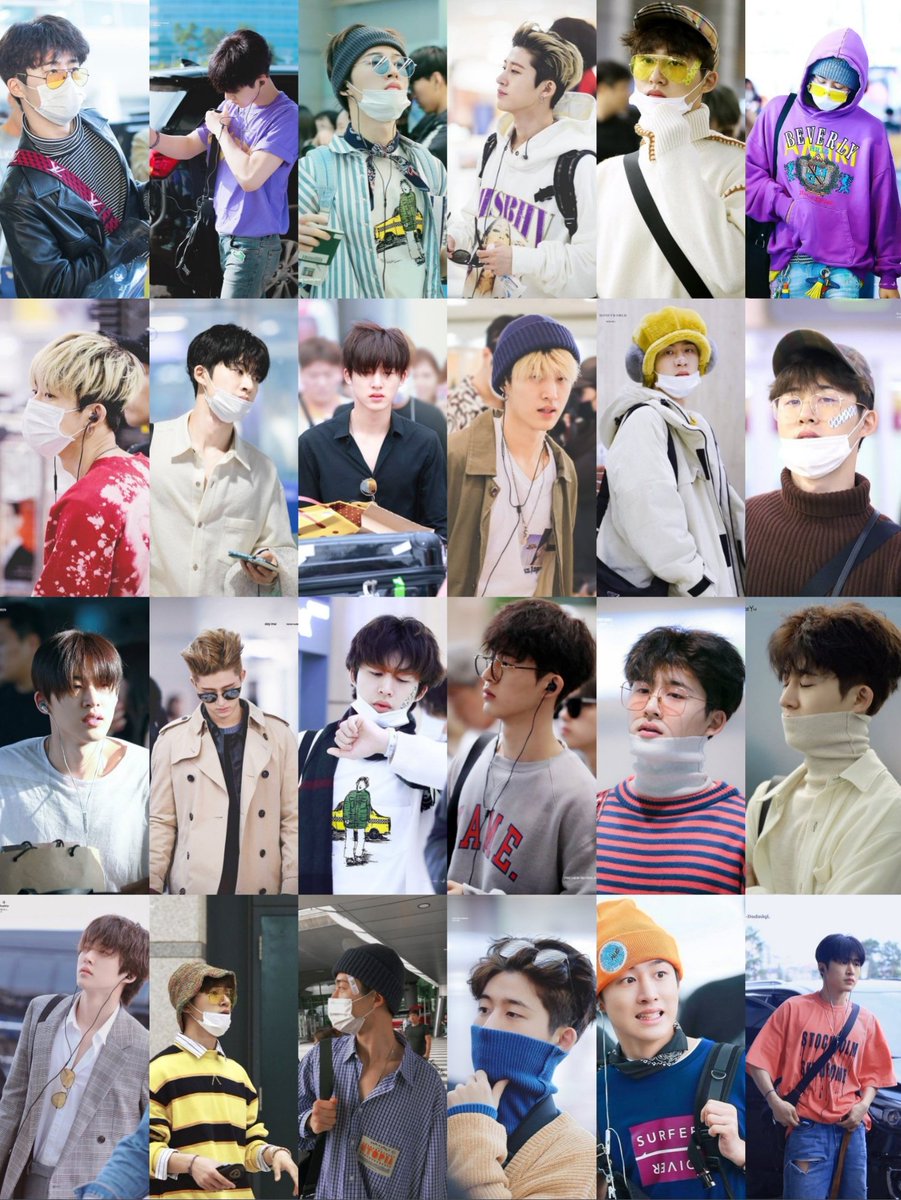 1st March 2020 “Fashion is not necessarily about labels. It’s not about brands. It’s about something else that comes from within you.” – Ralph LaurenHanbin, I'll always rooting for ur M&M airport fashion. I love all of it  #KimHanbinFashion  @ikon_shxxbi