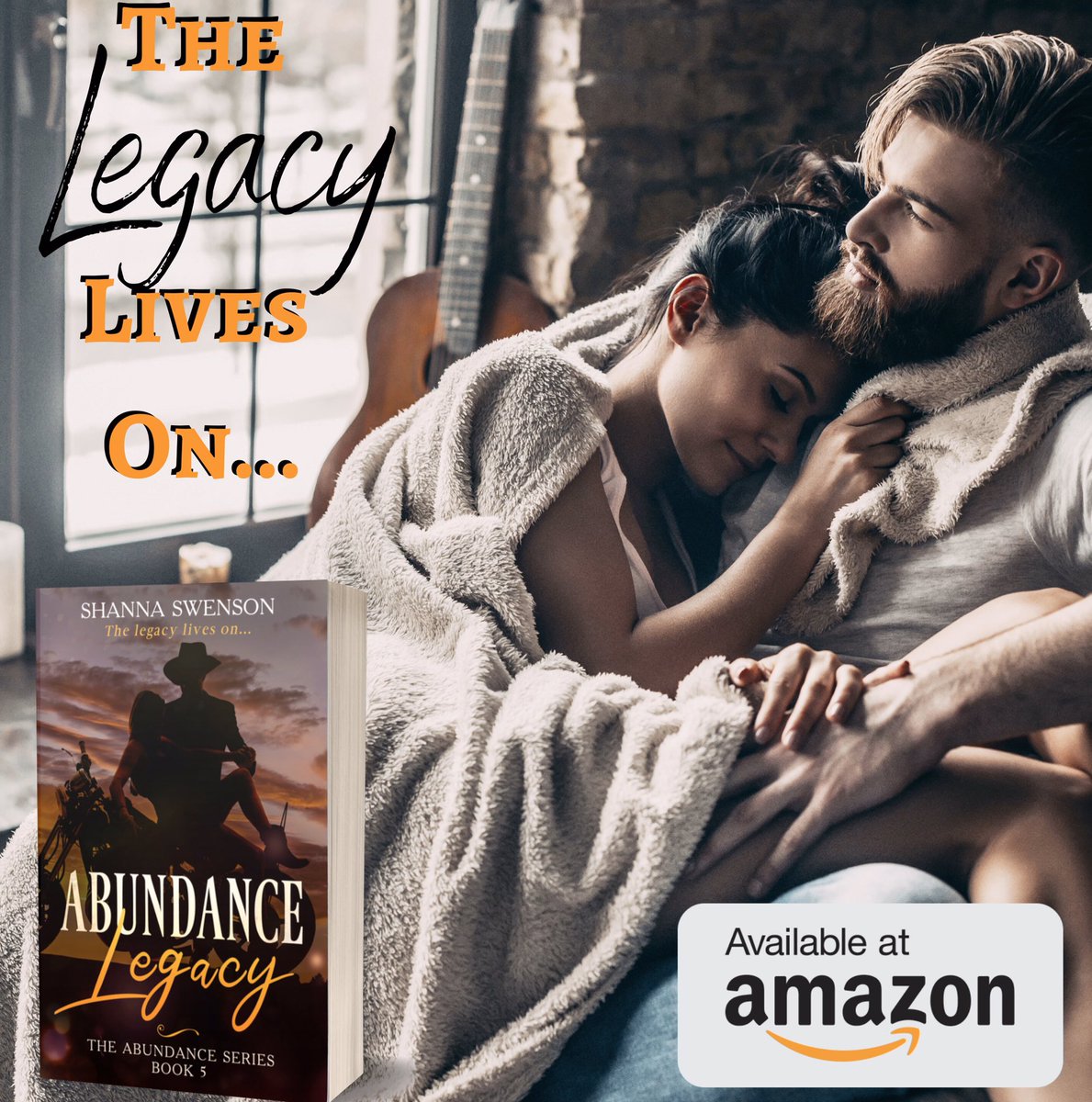 shanna_swenson's tweet photo. Happy book birthday to Abundance Legacy! Now LIVE! 
*️⃣ https://t.co/CNq4uqL0en *️⃣
#newbookalert #newbook #newromance #cowboyromance #bikerromancereads #militaryromance #enemiestolovers #secondchanceromances #smalltownromance #romancereaders #BookBoost https://t.co/F5Xw8udXK4