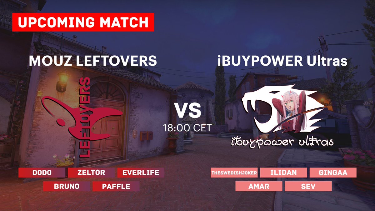 heights_esports's tweet photo. Back today on @EFLCSGO after yesterday's bad series for us.

@MouzLeftovers vs @iBPUltras // 16:00 CET

📺Watch: https://t.co/DmA30Hqpzc https://t.co/QCkGkIWAoT