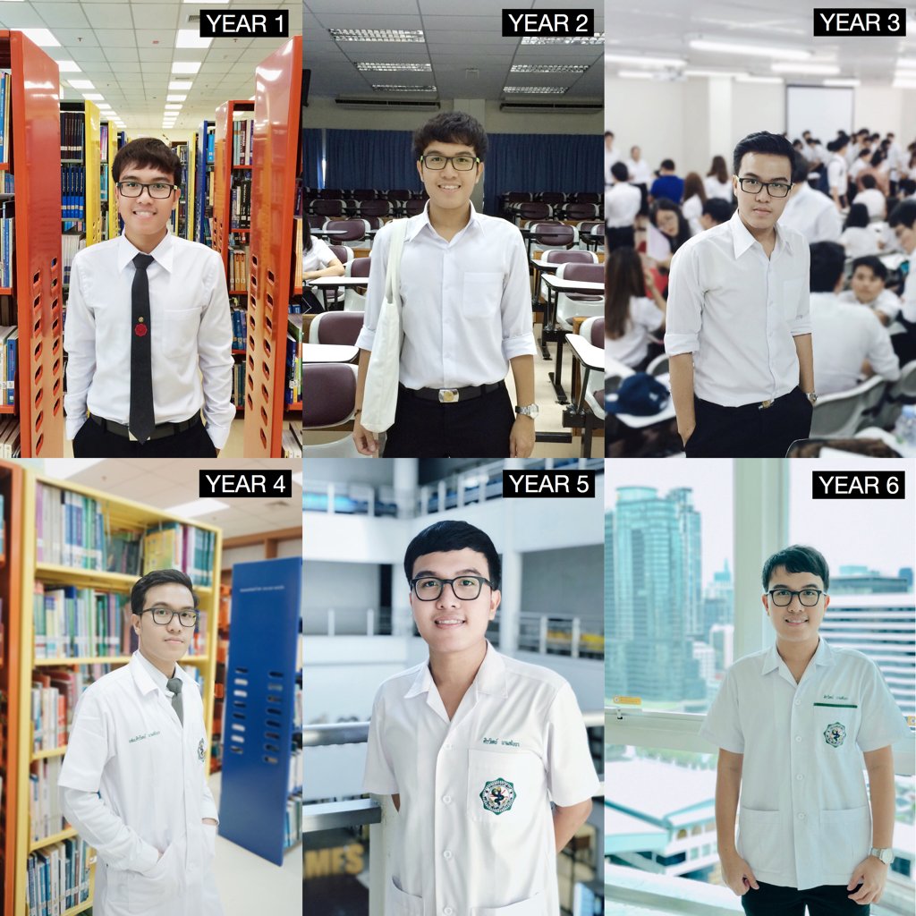 sirawitz's tweet photo. ...จาก 6 ปี เหลือ 1 เดือน...
#6yearschallenge
#จะเป็นหมอแล้วจ้า https://t.co/oz5aokji41