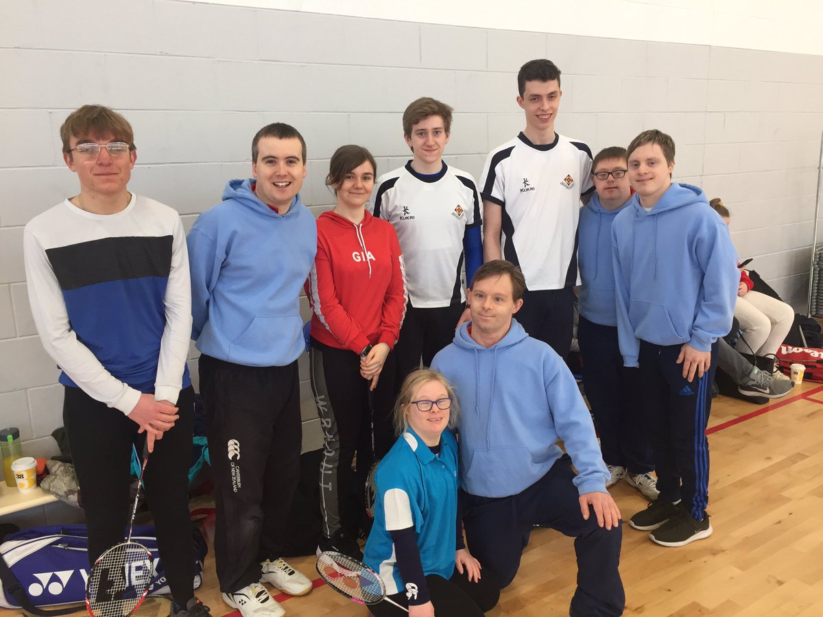 davidahorgan's tweet photo. Great morning at our Club’s Badminton Blitz with the Students at @MidletonCollege 😄🏸🏸🏸 #Badminton #SpecialOlympics #MidletonCollege https://t.co/fsQahtSgGo