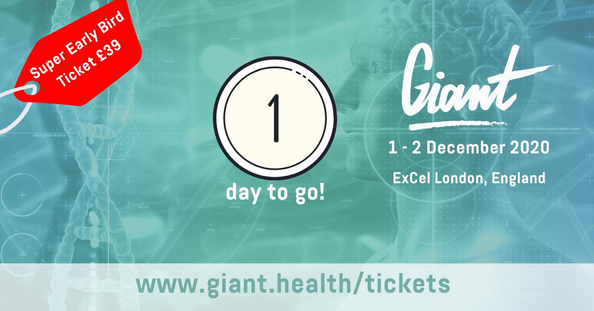 GIANT_health's tweet photo. 1 day to go!
🎫 Tomorrow we officially launch the 5000 women campaign discount of £39 per ticket.
⌛️ Stay tuned and don't miss this opportunity. https://t.co/P16BhL0Vtm